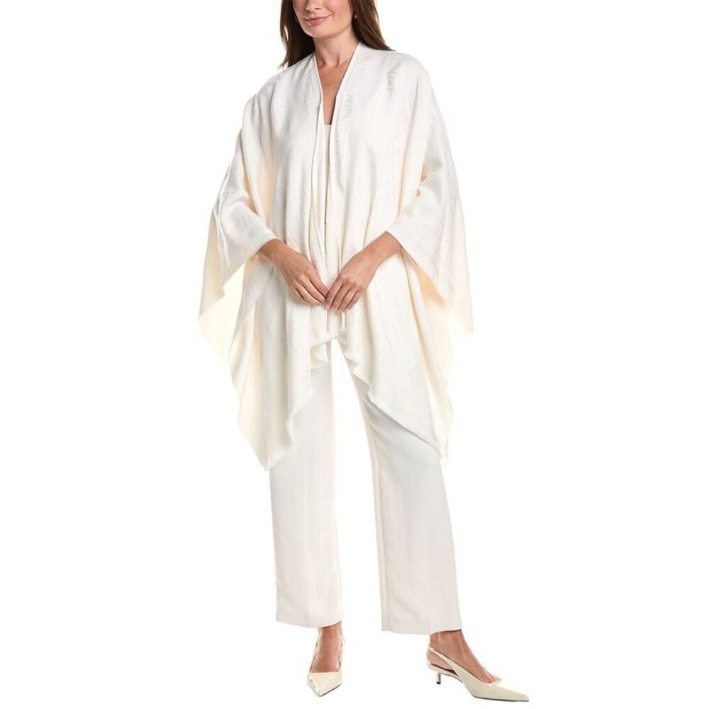 Fendi Wool-Blend Poncho